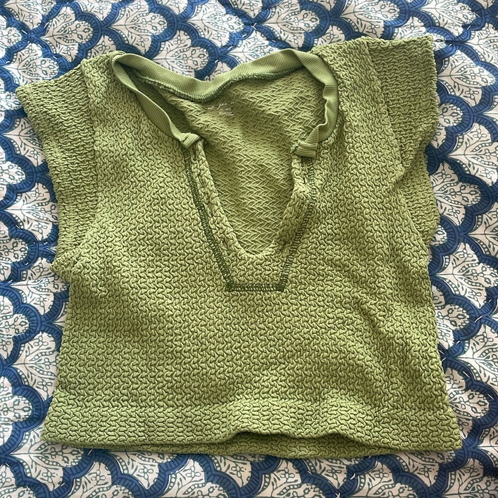 Urban green tank top